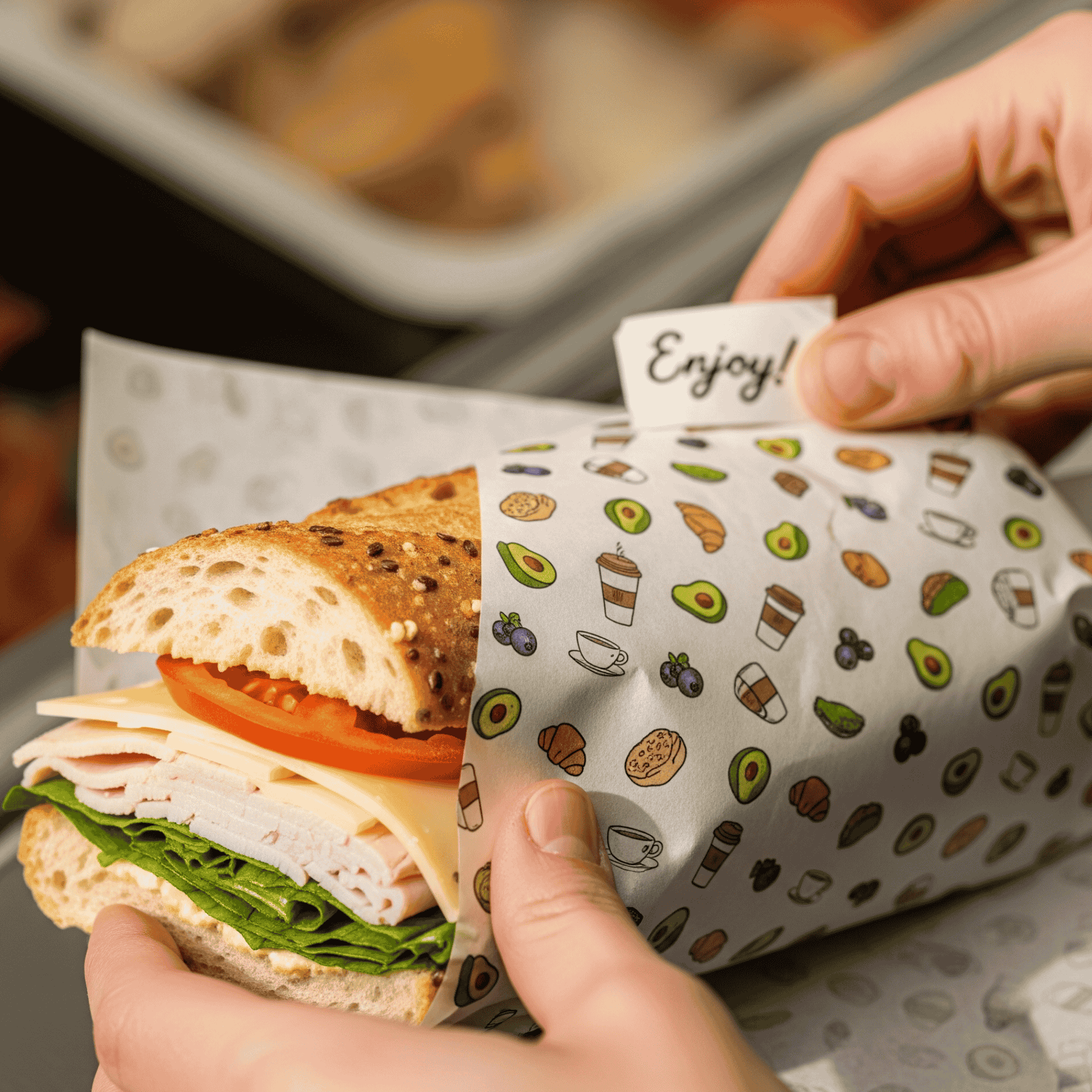 Food Wrapping Paper – Taaza Multi-Bake Paper Sheets